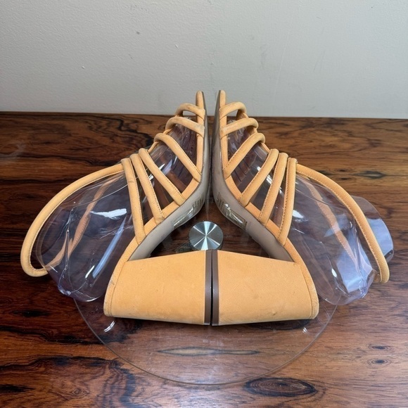 Free People Colette Cinched Heel | Hot Orange - Picture 15 of 16